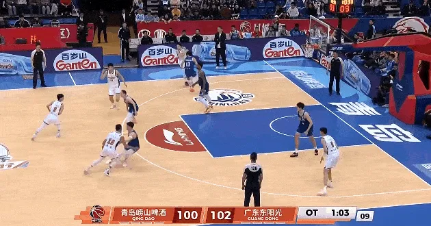 开云体育官方app-王洪泽下顺接球扣空篮砍下20分，广东加时剩1分钟领先青岛4分